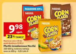 Auchan Płatki śniadaniowe choco Corn Flakes (Nestle) oferta