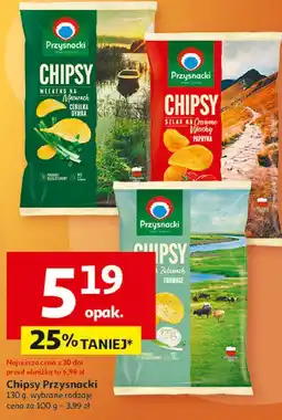 Auchan Chipsy papryka Przysnacki oferta