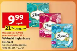 Auchan Wkładki deo spring breeze Discreet oferta