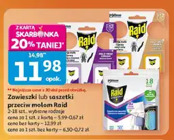 Auchan Saszetki przeciw molom lawenda Raid oferta