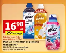 Auchan Płyn do płukania pink blossom Lenor Fresh Air Effect oferta
