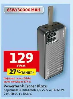 Auchan Powerbank blaze 30000mah Tracer oferta