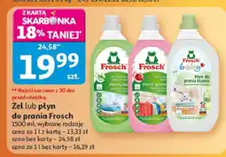 Auchan Płyn do prania dla dzieci Frosch Baby oferta