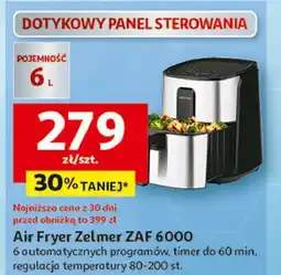 Auchan Air fryer zaf 6000 Zelmer oferta