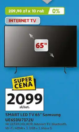 Auchan Telewizor 65 ue65du7172u Samsung oferta