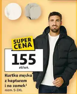 Auchan Kurtka męska z kapturem s-3xl Inextenso By Auchan oferta