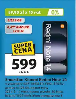 Auchan Smartfon redmi note 14 Xiaomi oferta