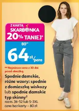 Auchan Spodnie damskie Inextenso By Auchan oferta