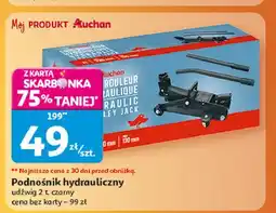 Auchan Podnośnik hydrauliczny Auchan oferta