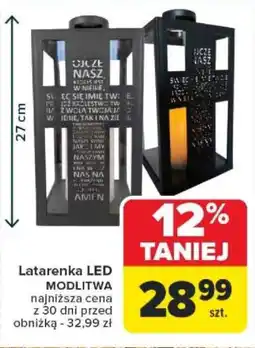 Carrefour Latarenka led modlitwa oferta