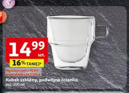 Auchan Kubek szklany 300 ml oferta