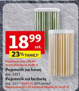 Auchan Pojemnik na herbate oferta
