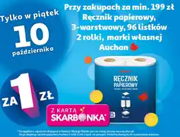 Auchan Ręczniki kuchenne Auchan oferta