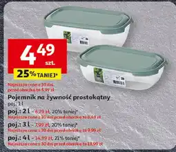 Auchan Pojemnik na żywność 4 l oferta