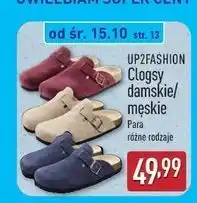 ALDI Clogsy męskie 41-45 Up2Fashion oferta