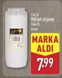 ALDI Wkład olejowy do znicza 144 h Calix oferta
