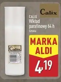 ALDI Wkład parafinowy do znicza 64h Calix oferta