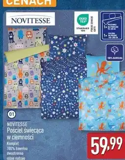 ALDI Komplet pościeli świecącej w ciemności Novitesse oferta