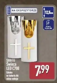 ALDI Świeca led c708 12.5 cm Subito oferta