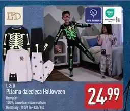 ALDI Piżama dziecięca halloween L&D oferta