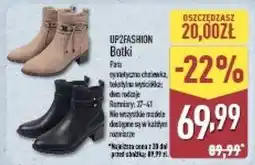 ALDI Botki damskie 37-41 Up2Fashion oferta