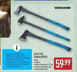 ALDI Siekiera szczelinowa Workzone oferta