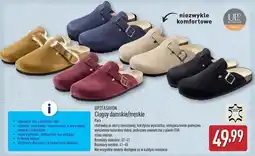 ALDI Clogsy ocieplane damskie 37-41 Up2Fashion oferta