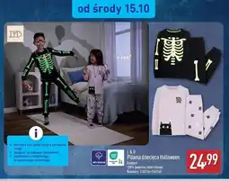 ALDI Piżama dziecięca halloween L&D oferta