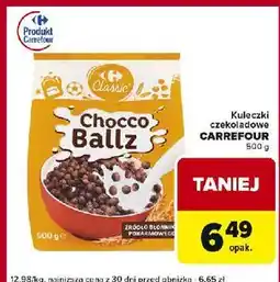 Globi Kuleczki zbożowe czekoladowe Carrefour oferta