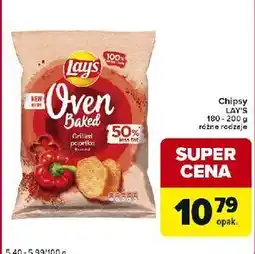 Globi Chipsy grillowana papryka Lay's Oven Baked (Prosto Z Pieca) oferta