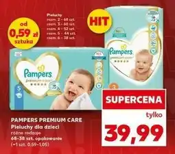 Kaufland Pampers premium care pieluchy dla dzieci oferta
