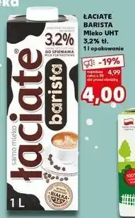 Kaufland Mleko 3.2% barista Łaciate oferta