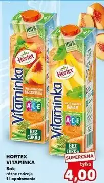 Kaufland Sok marchew-jabłko-banan Hortex Vitaminka oferta
