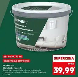 Kaufland Farba biała Parkside oferta