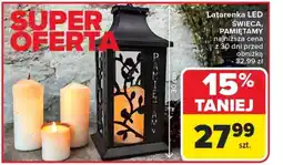 Carrefour Latarenka led świeca, pamiętamy oferta