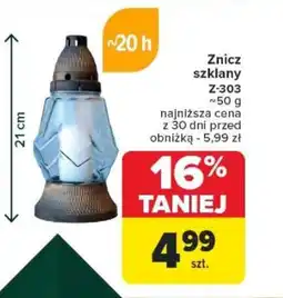 Carrefour Znicz szklany Z-303 oferta