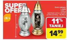 Carrefour Znicz szklany l-1215 oferta