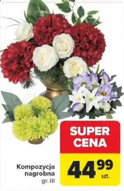 Carrefour Kompozycja nagrobna gr. III oferta