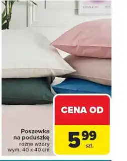 Carrefour Poszewka na poduszkę oferta