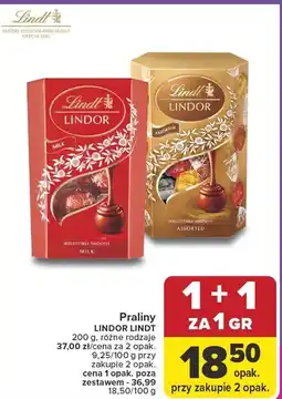 Carrefour Market Praliny Lindor Lindt oferta