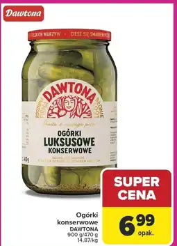 Carrefour Market Ogórki konserwowe Dawtona oferta