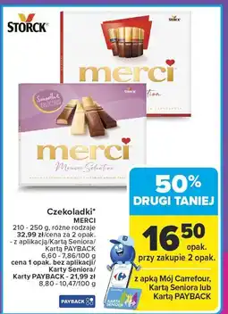 Carrefour Market Czekoladki Merci Storck oferta