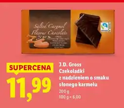 Lidl Czekoladki z nadzieniem o smaku słonego karmelu J.D. Gross oferta