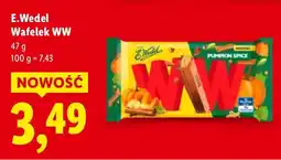 Lidl Wafelek WW E.Wedel oferta