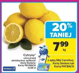 Carrefour Cytryny Carrefour oferta