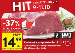 Intermarche Karkówka wieprzowa bez kości Intermarche oferta