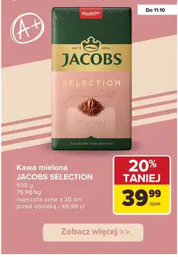 Carrefour Kawa mielona Jacobs Selection oferta