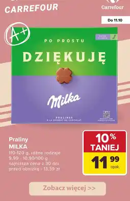 Carrefour Praliny Milka Pralines oferta