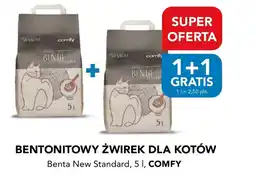 AquaelZOO Bentonitowy żwirek dla kotów benta new standard, comfy oferta