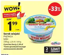 Intermarche Serek wiejski lekki Piątnica oferta